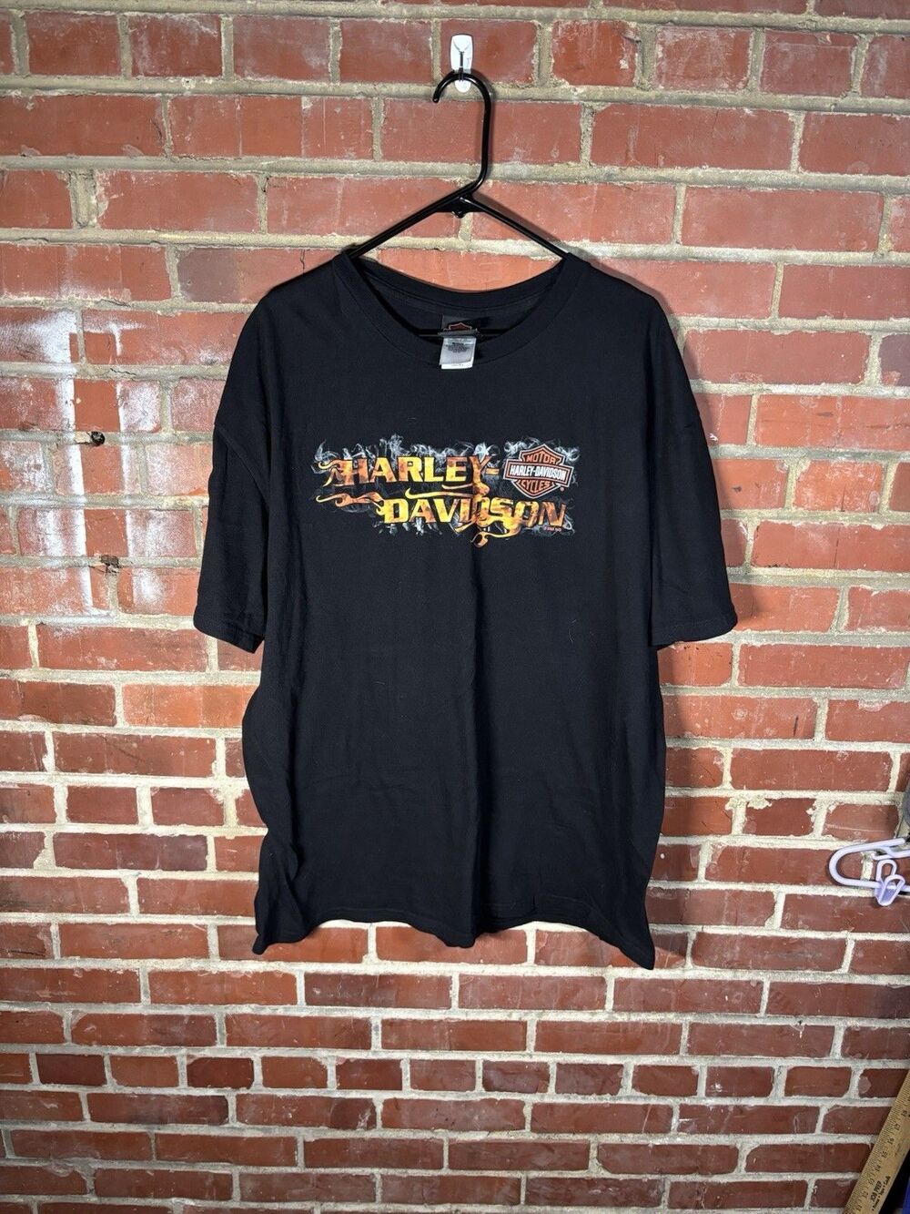 Vintage Y2k Harley Davidson Orlando Florida Sunset Beach Theme Shirt Adult XXL
